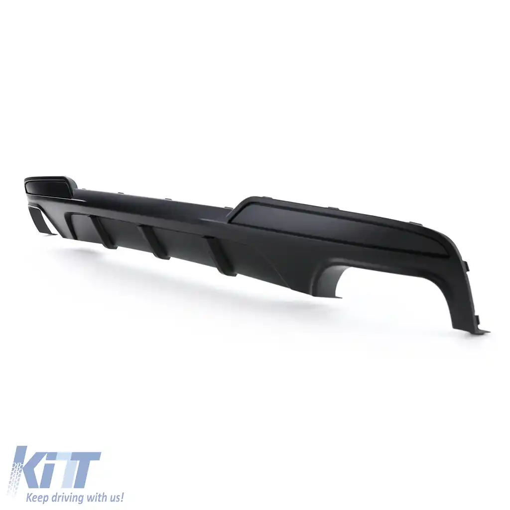 Difuzor spate + țevi de eșapament duble aspect de performanță 4-pipe, potrivit pentru BMW F10 F11 535-image-6202043