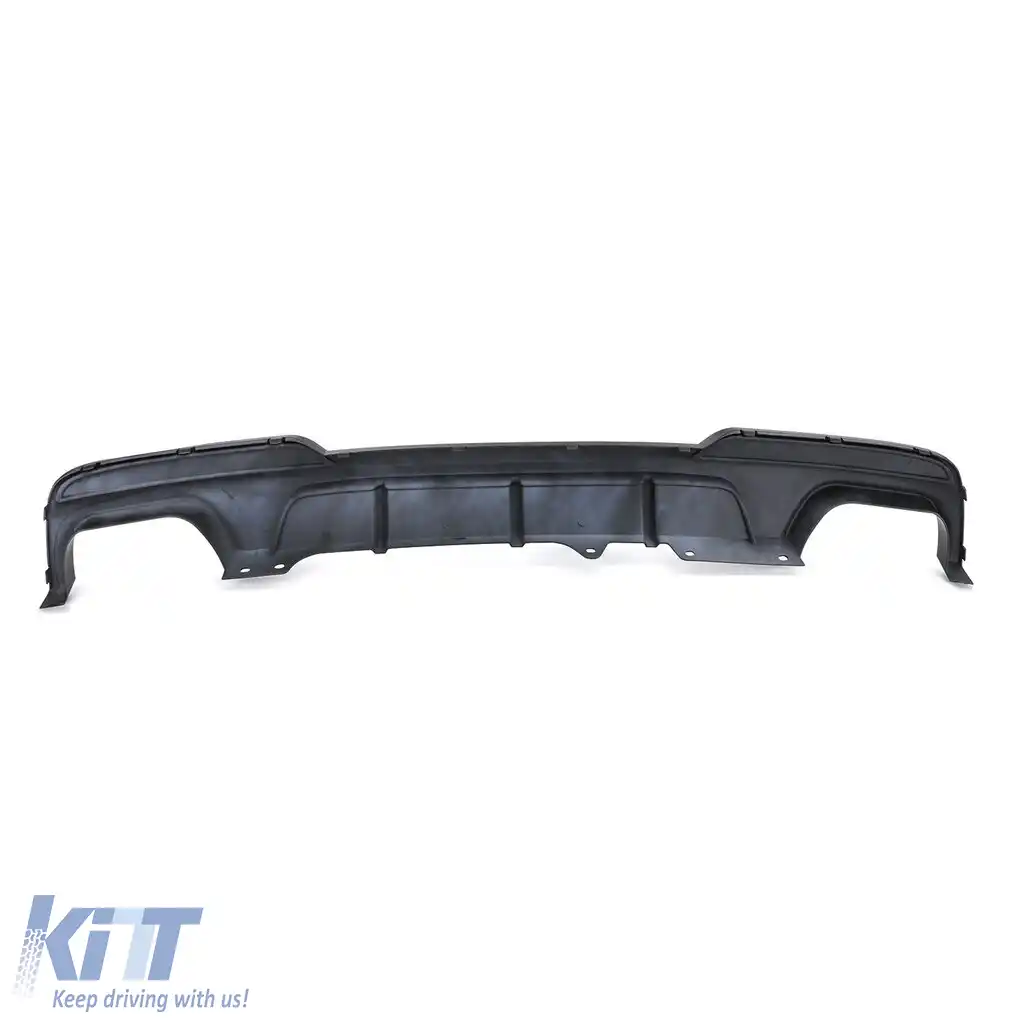 Difuzor spate + țevi de eșapament duble aspect de performanță 4-pipe, potrivit pentru BMW F10 F11 535-image-6202047
