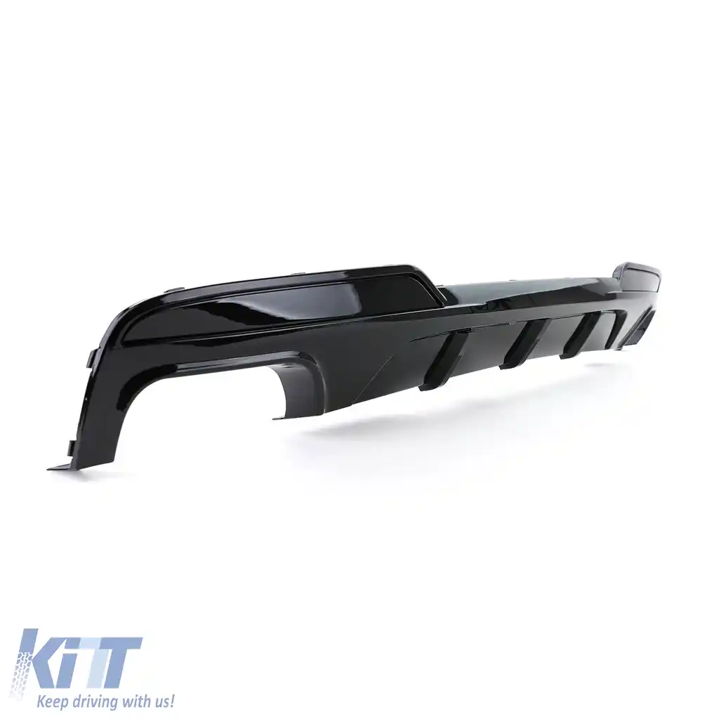 Difuzor spate + țevi de evacuare 550 Performance negru lucios, potrivit pentru BMW F10 F11 535-image-6198047