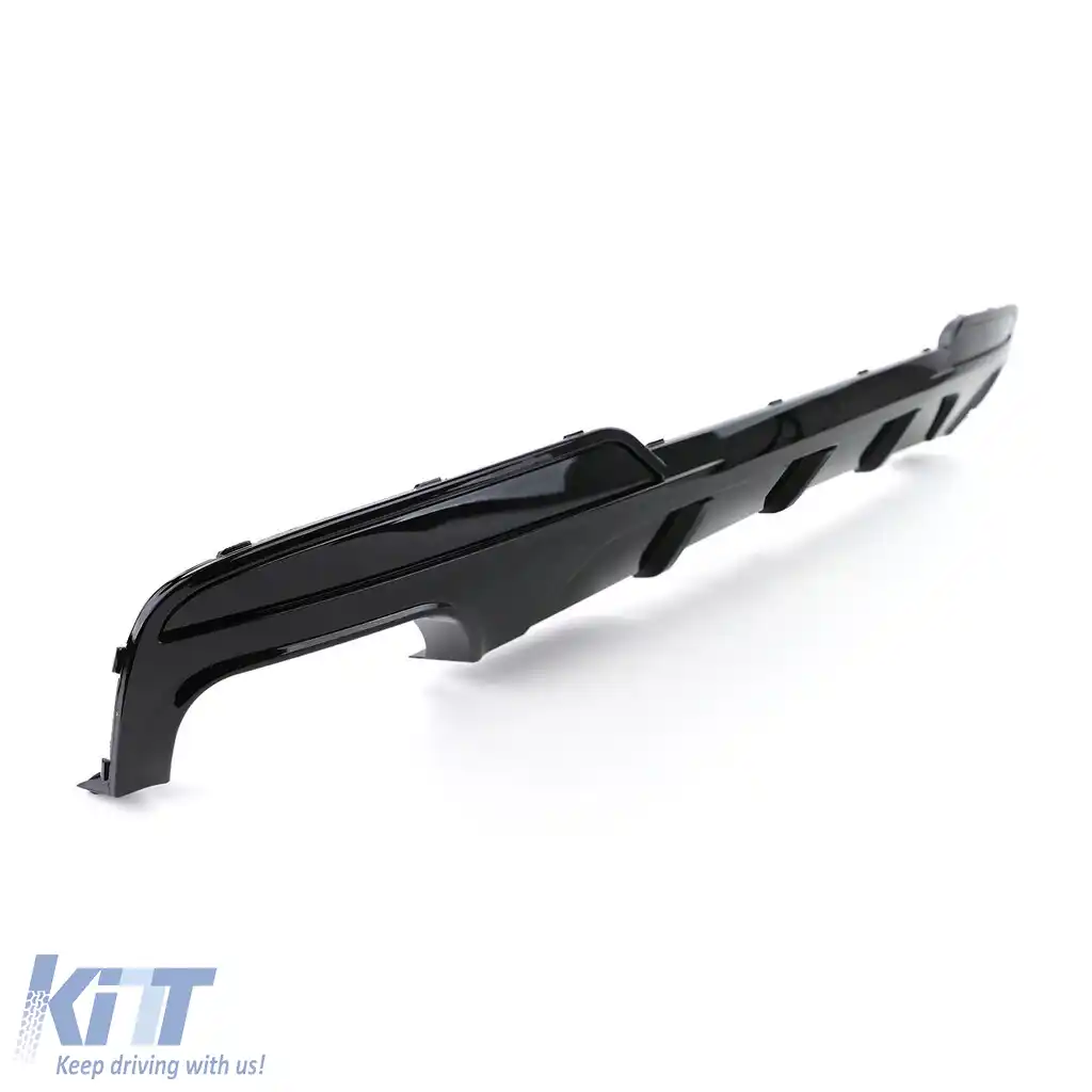 Difuzor spate + țevi de evacuare 550 Performance negru lucios, potrivit pentru BMW F10 F11 535-image-6198048