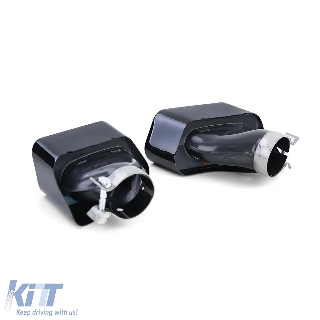 Difuzor spate + țevi de evacuare 550 Performance negru lucios, potrivit pentru BMW F10 F11 535-image-6198051