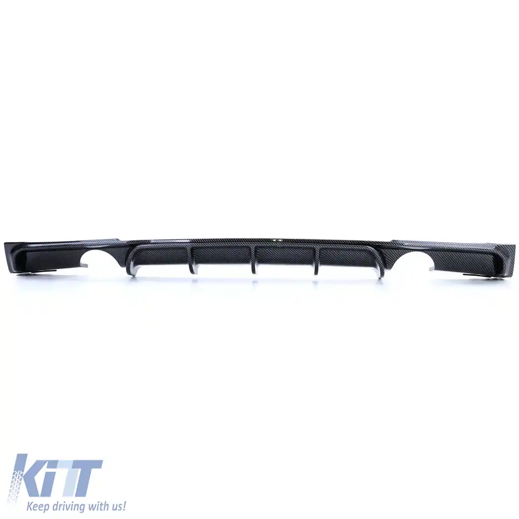 Difuzor spate look carbon performant, potrivit pentru BMW Seria 3 F30 F31 335i 340i-image-6326472