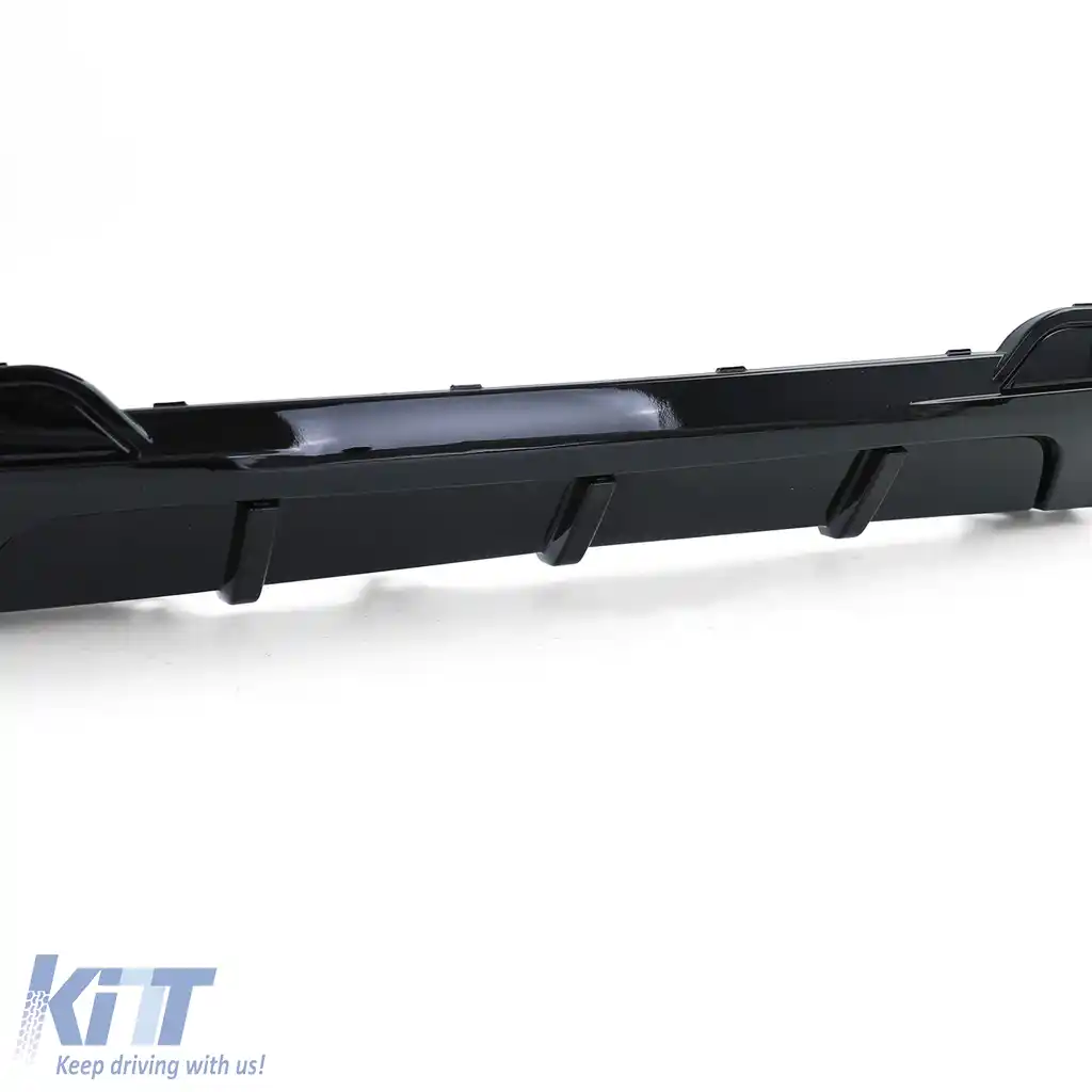 Difuzor spate lucios + conversie țeavă de eșapament duplex potrivit pentru BMW F10 F11 520 525 528 530-image-6200486