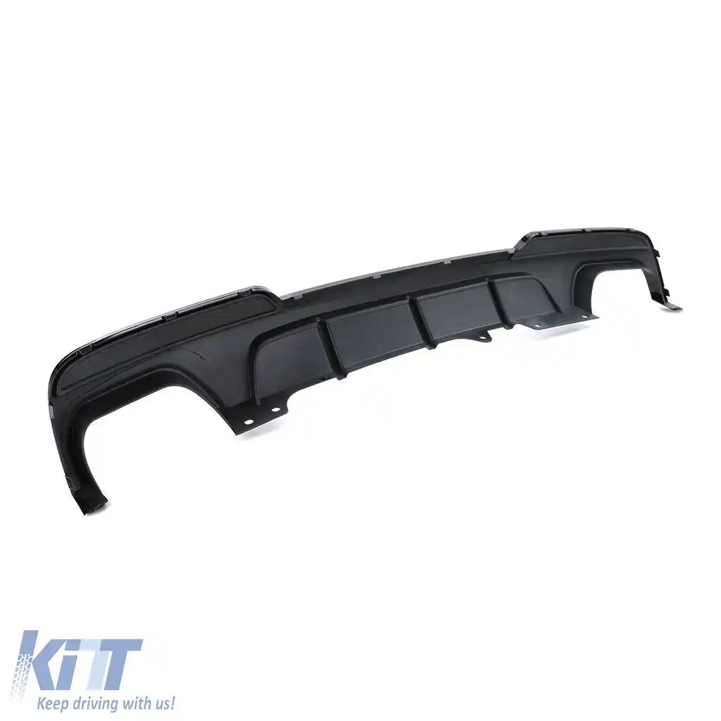 Difuzor spate lucios + țevi de eșapament 4-pipe aspect de performanță, potrivit pentru BMW F10 F11 535-image-6196387