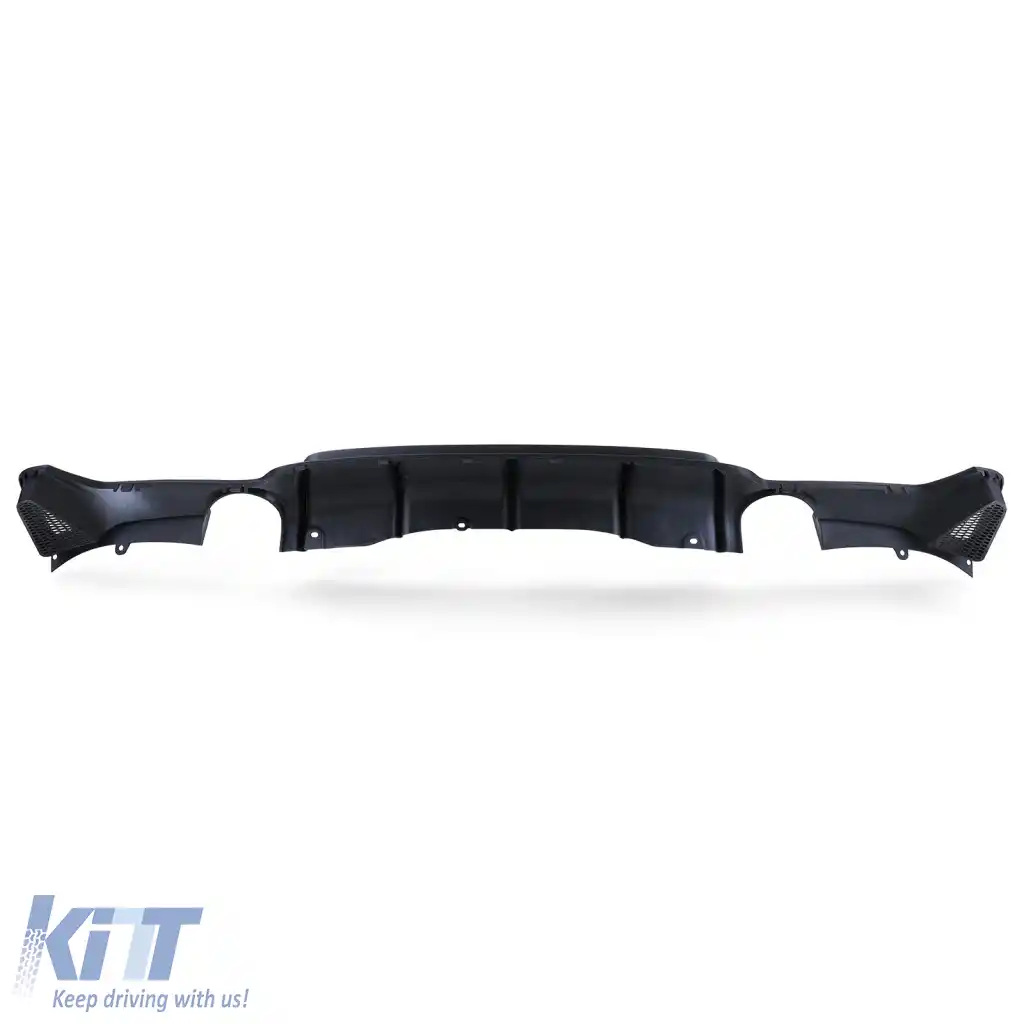 Difuzor spate mat + țeavă de eșapament look 440, potrivit pentru BMW F32 F33 F36 425 428 430-image-6278334