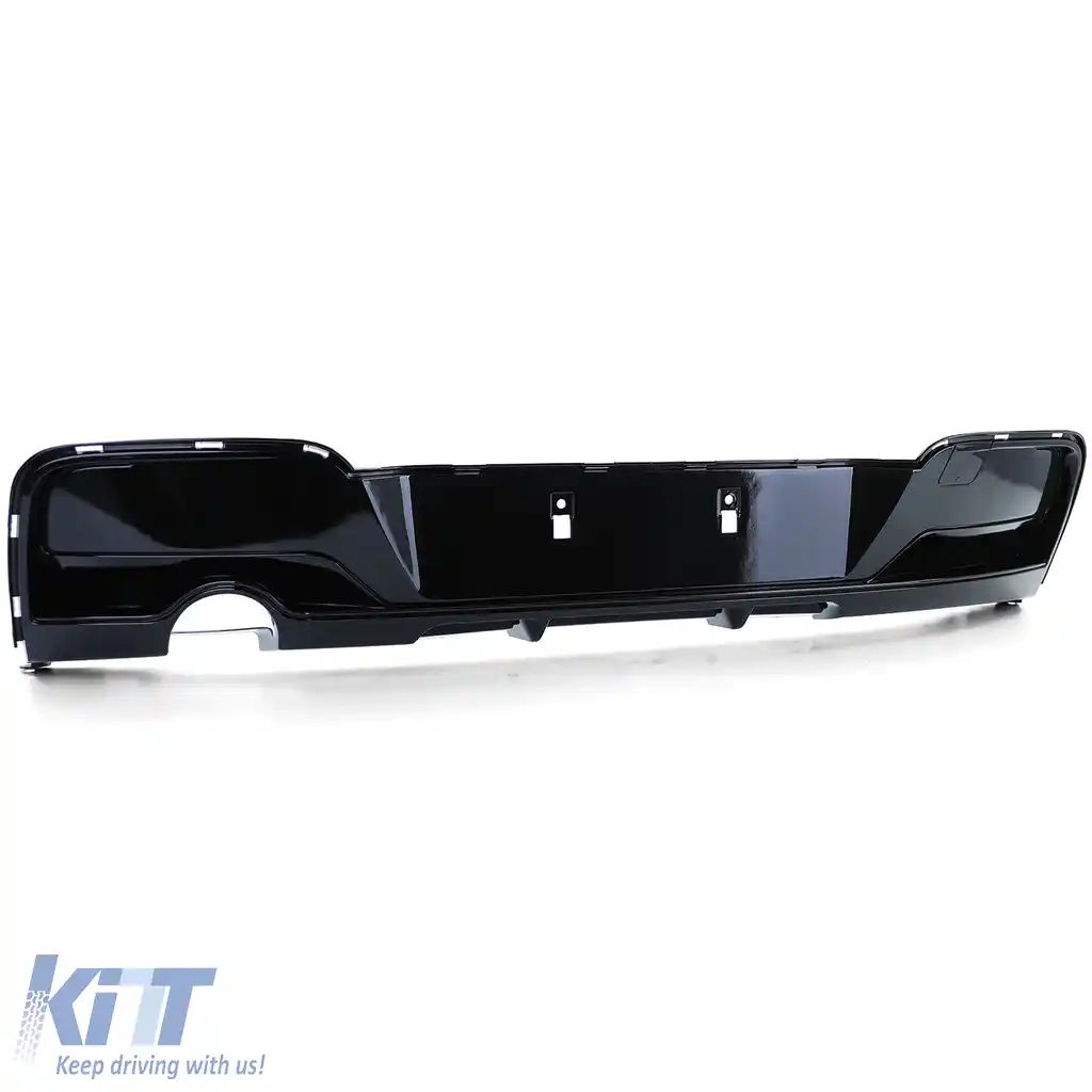 Difuzor spate negru lucios potrivit pentru BMW Seria 1 F20 F21 114 116 118 120 2011-2015-image-6204667
