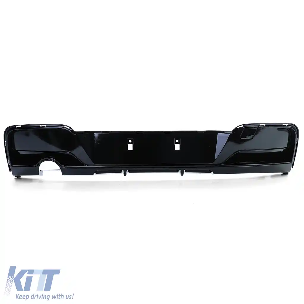 Difuzor spate negru lucios potrivit pentru BMW Seria 1 F20 F21 114 116 118 120 2011-2015-image-6204668