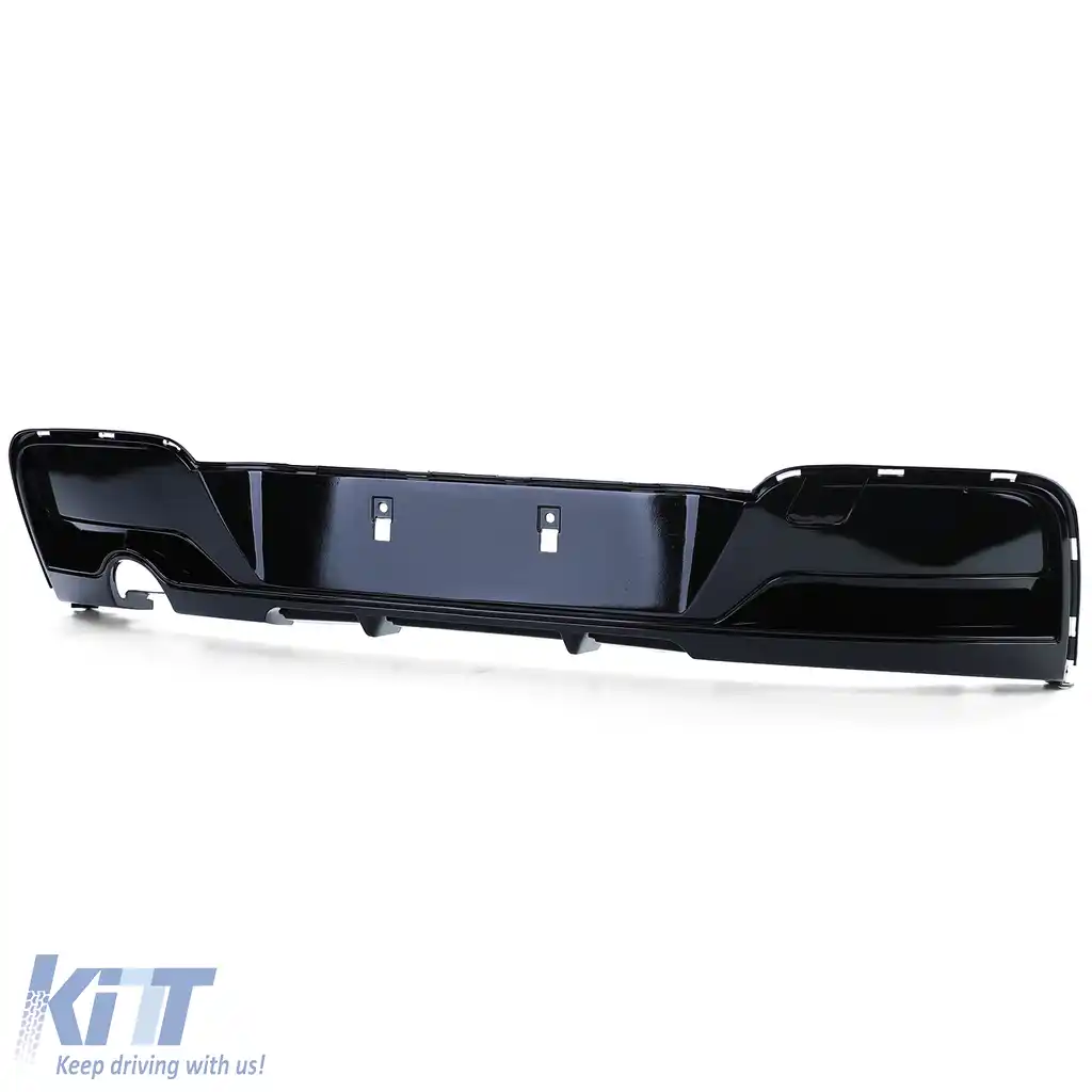 Difuzor spate negru lucios potrivit pentru BMW Seria 1 F20 F21 114 116 118 120 2011-2015-image-6204669