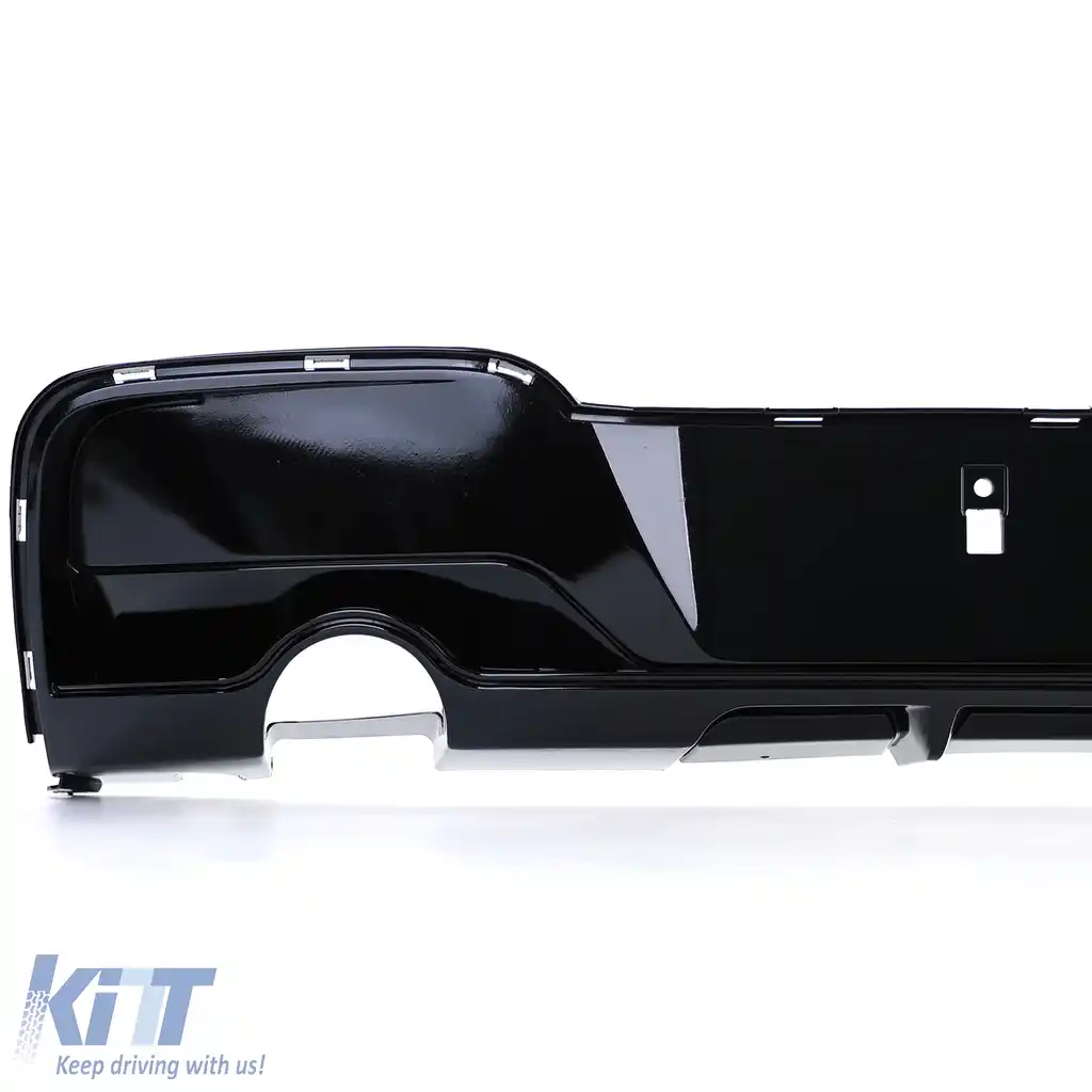 Difuzor spate negru lucios potrivit pentru BMW Seria 1 F20 F21 114 116 118 120 2011-2015-image-6204670