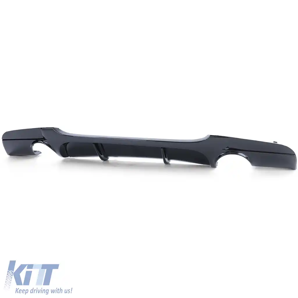 Difuzor spate Performance negru lucios, potrivit pentru BMW Seria 3 E90 E91 335d 335i-image-6192295