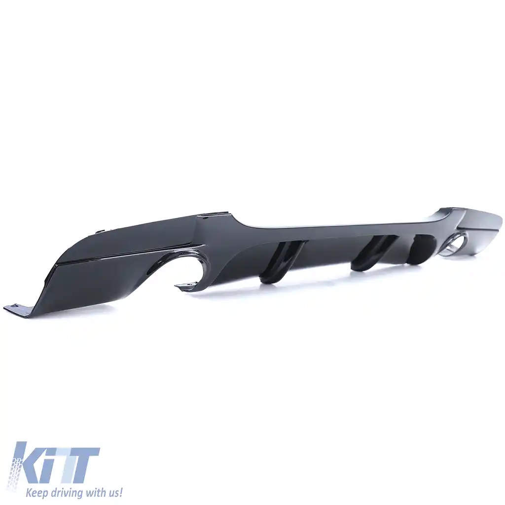 Difuzor spate Performance negru lucios, potrivit pentru BMW Seria 3 E90 E91 335d 335i-image-6192296
