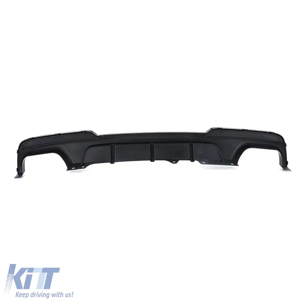 Difuzor spate Performance negru lucios, potrivit pentru BMW Seria 5 F10 F11 550i M550d-image-6196382