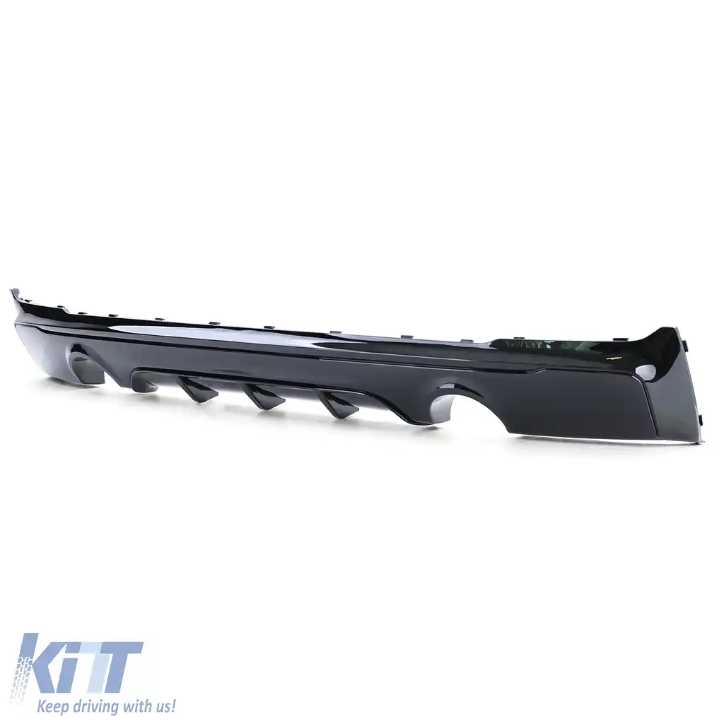 Difuzor spate Performance negru lucios potrivit pentru 2 Seria BMW F22 F23 228i M235i-image-6199345