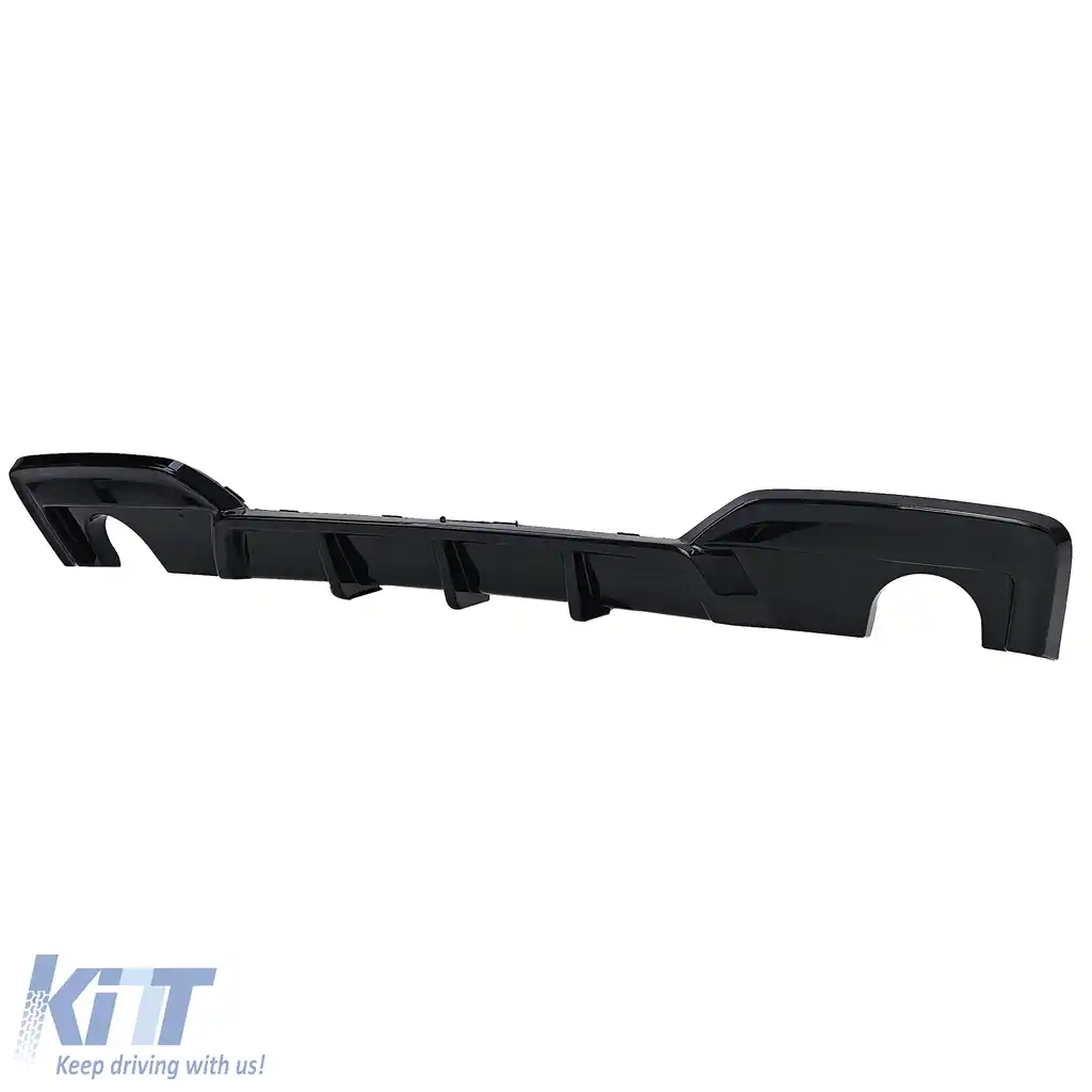 Difuzor spate Performance negru lucios potrivit pentru BMW Seria 6 F12 F13 F06 640d 640i-image-6200370