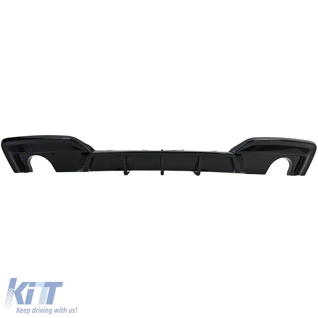 Difuzor spate Performance negru lucios potrivit pentru BMW Seria 6 F12 F13 F06 640d 640i-image-6200371
