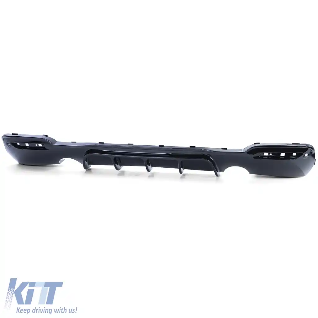Difuzor spate Performance negru lucios potrivit pentru BMW 3 Series GT F34 340i-image-6203813