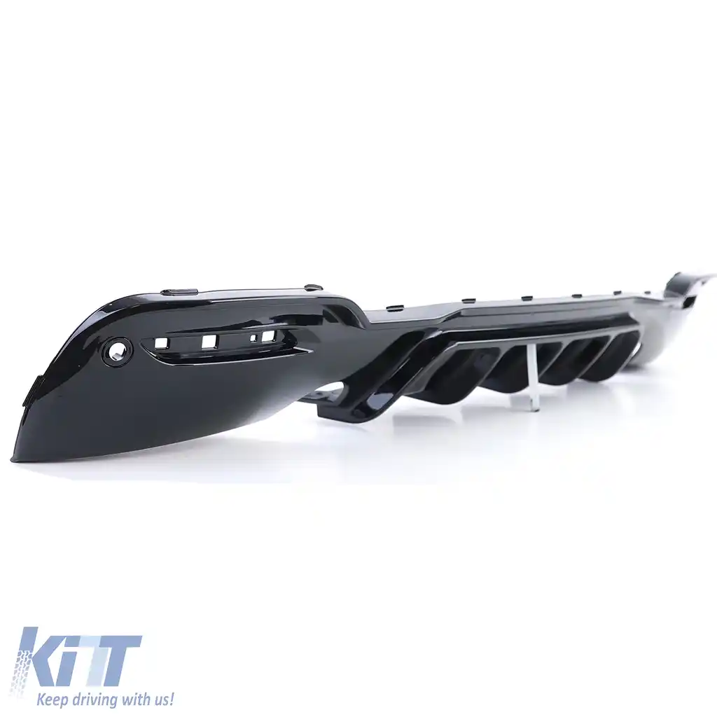 Difuzor spate Performance negru lucios potrivit pentru BMW 3 Series GT F34 340i-image-6203814
