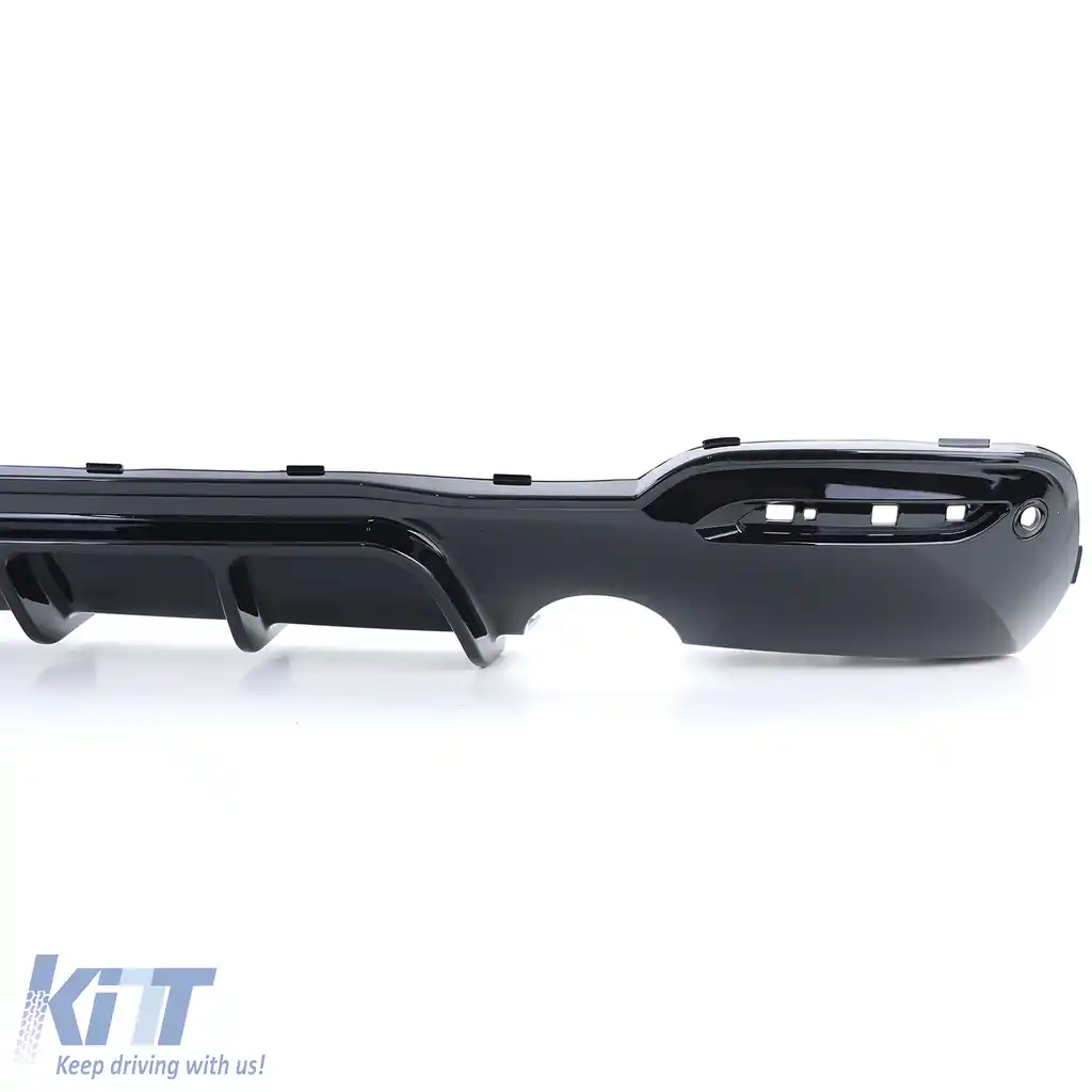 Difuzor spate Performance negru lucios potrivit pentru BMW 3 Series GT F34 340i-image-6203815