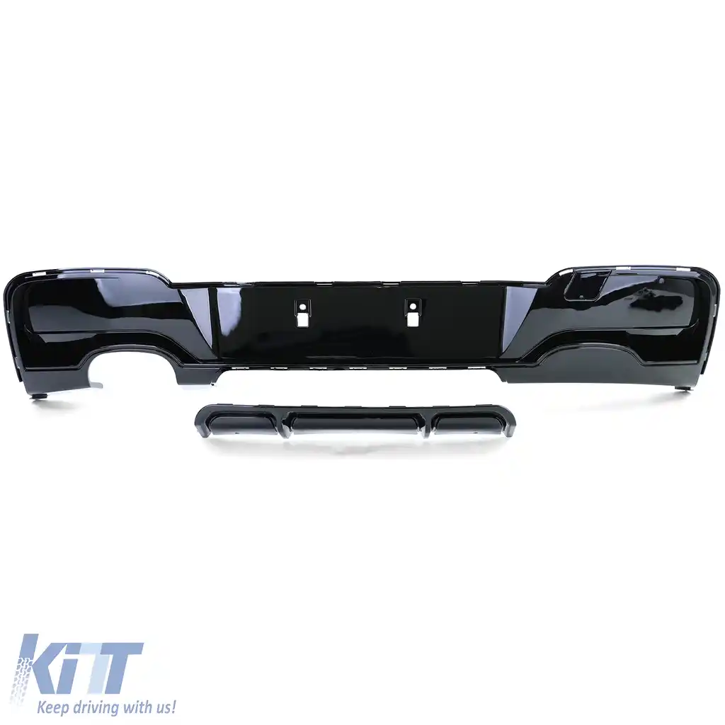 Difuzor spate Performance negru lucios potrivit pentru BMW Seria 1 F20 F21 120 125 11-15-image-6205106