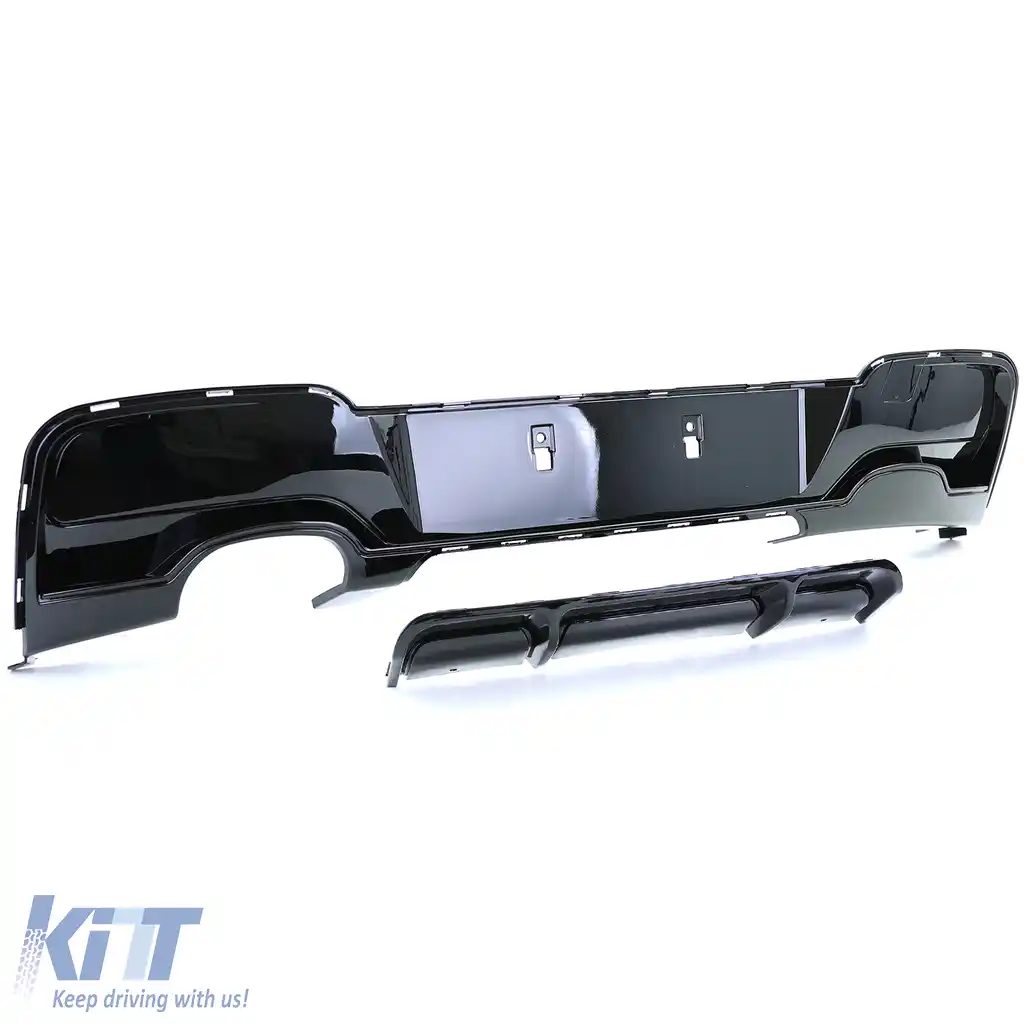 Difuzor spate Performance negru lucios potrivit pentru BMW Seria 1 F20 F21 120 125 11-15-image-6205107
