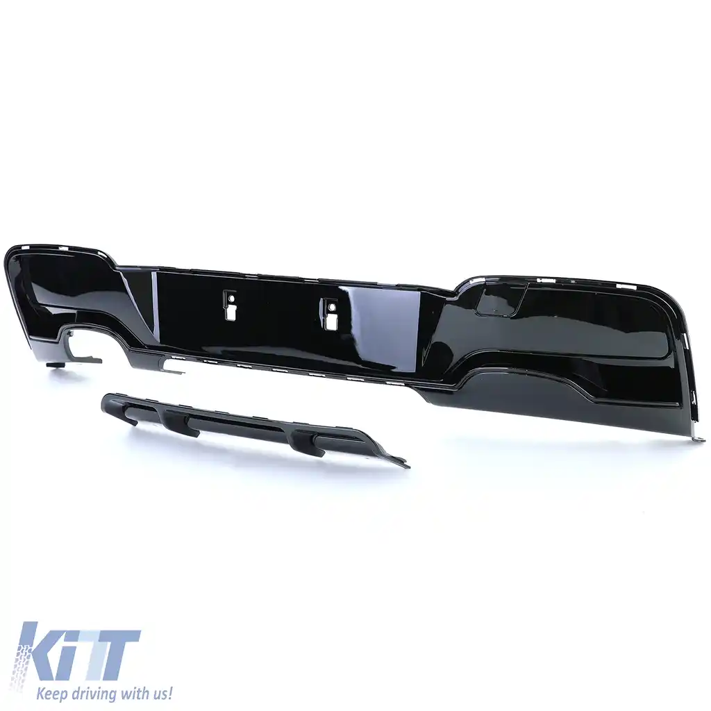 Difuzor spate Performance negru lucios potrivit pentru BMW Seria 1 F20 F21 120 125 11-15-image-6205108