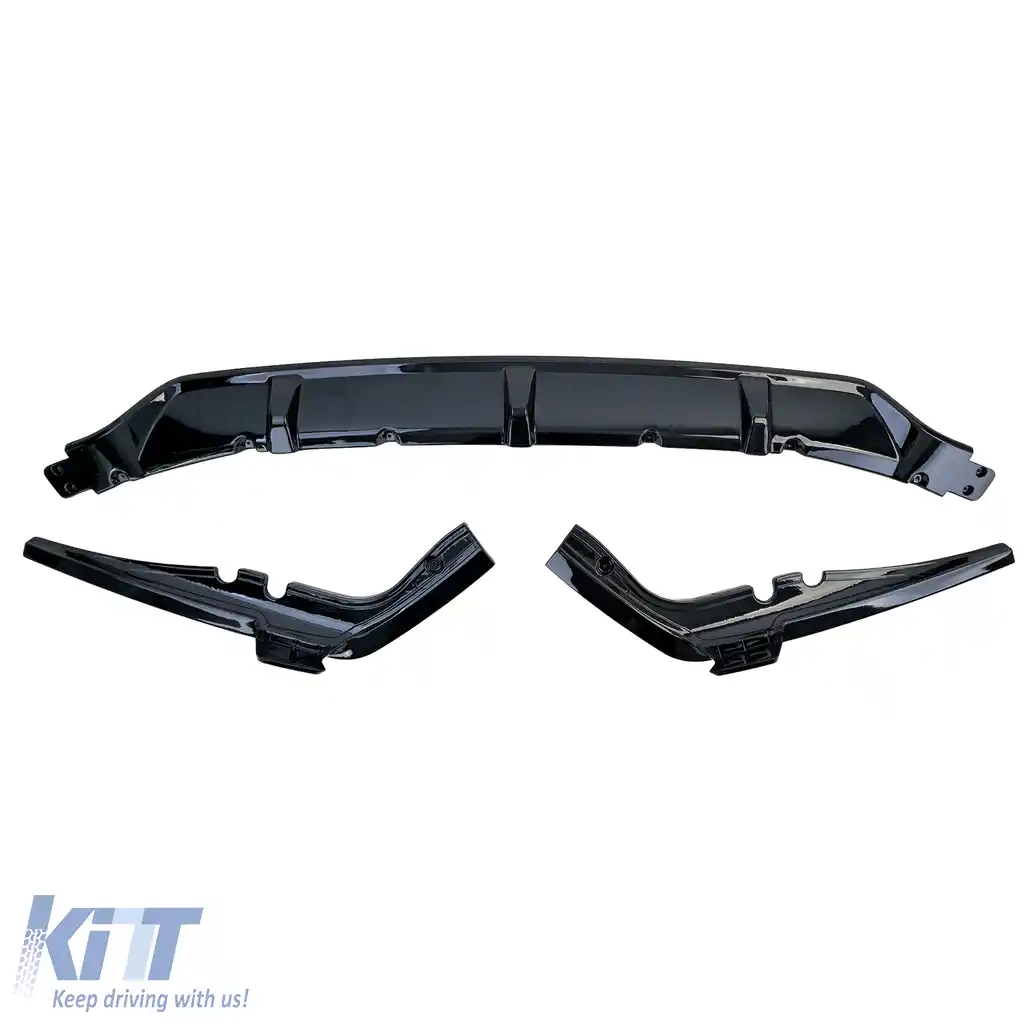 Difuzor spate Performance negru lucios potrivit pentru BMW X7 G07 din 2019-image-6206981