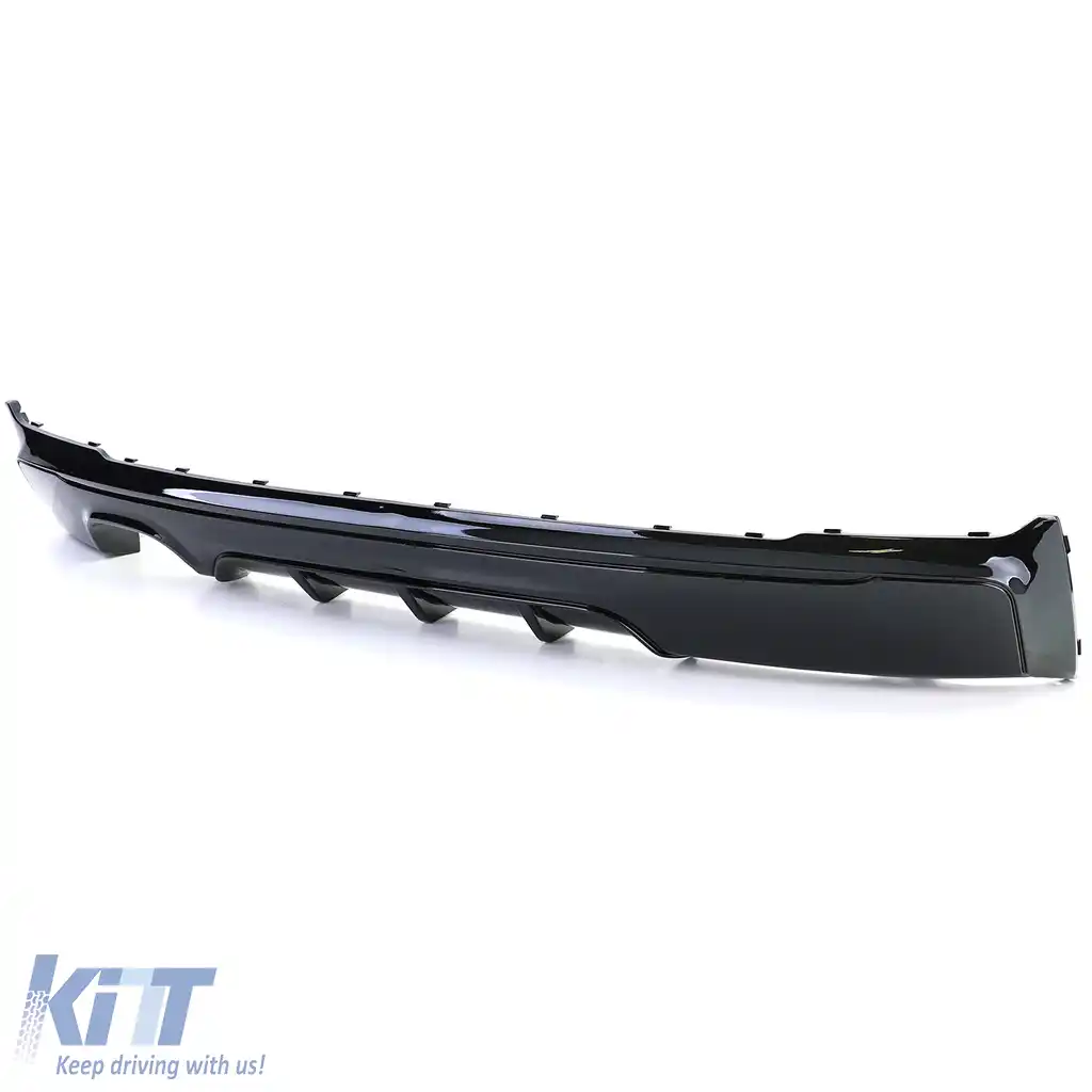 Difuzor spate Performance negru lucios potrivit pentru BMW Seria 2 F22 F23 220 225 228 230-image-6257703