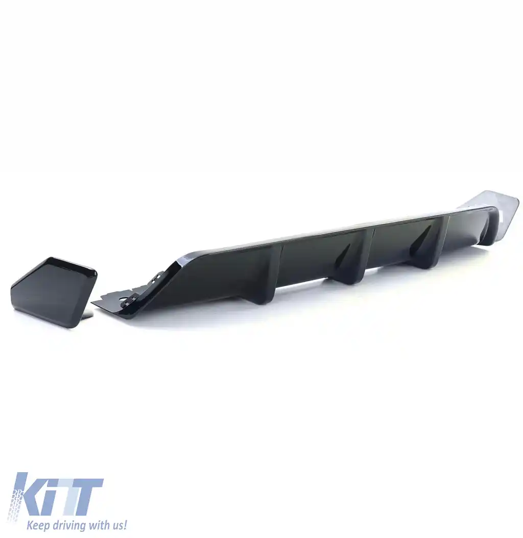 Difuzor spate Performance negru lucios potrivit pentru BMW X6 F16 14-19-image-6278363