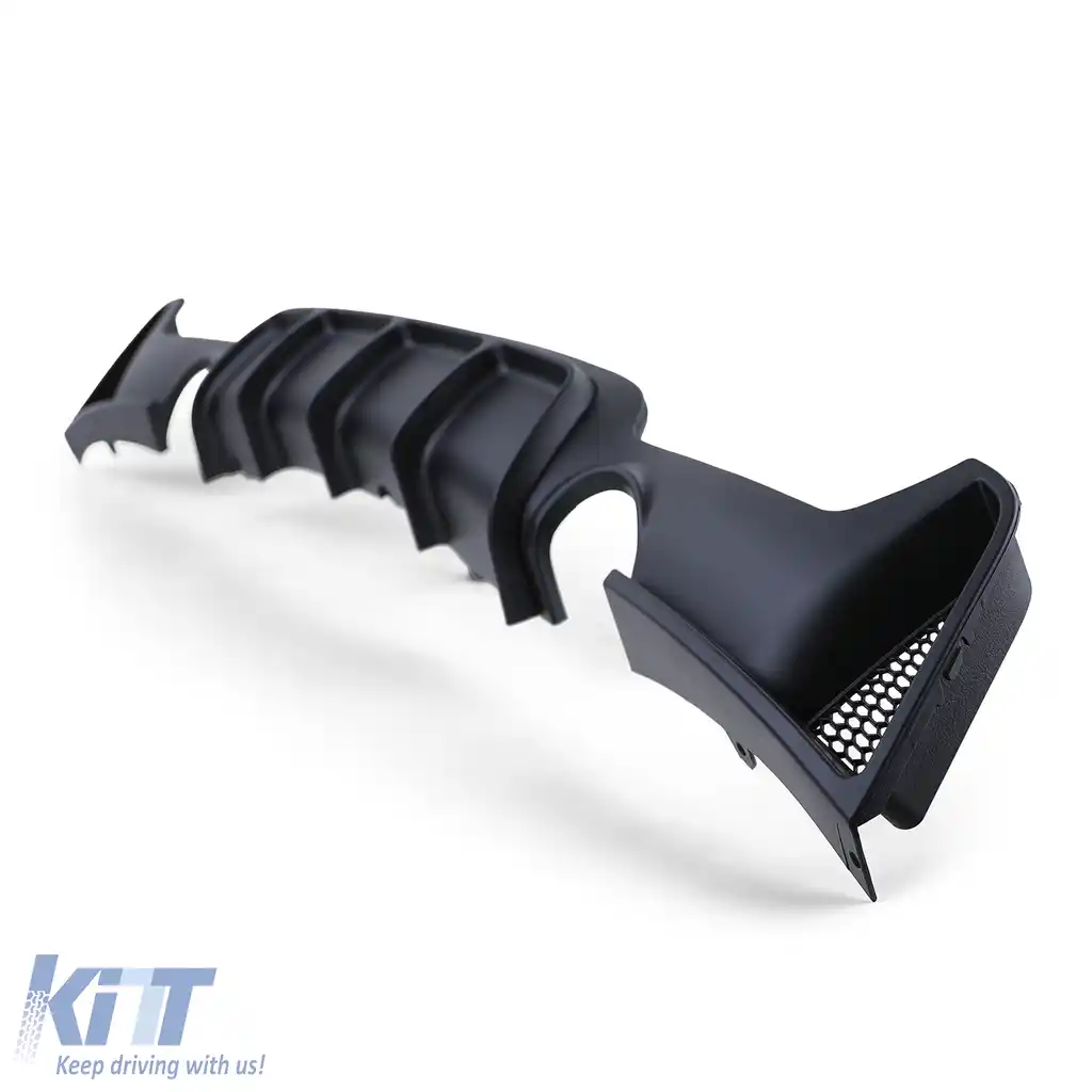 Difuzor spate Performance negru mat, potrivit pentru 4 Series BMW F32 F33 F36 435i 440i-image-6200847