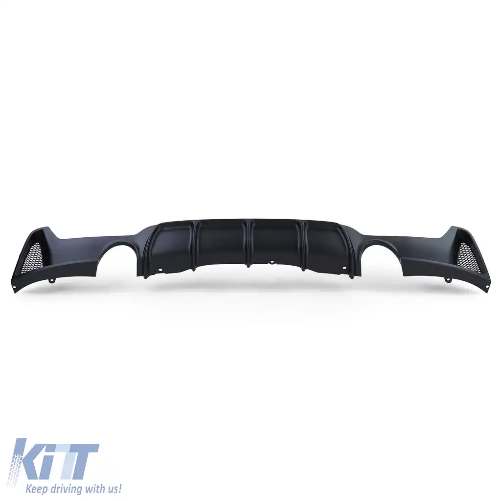 Difuzor spate Performance negru mat, potrivit pentru 4 Series BMW F32 F33 F36 435i 440i-image-6200849