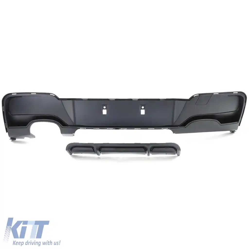 Difuzor spate Performance negru mat potrivit pentru BMW Seria 1 F20 F21 120 125 11-15-image-6201545