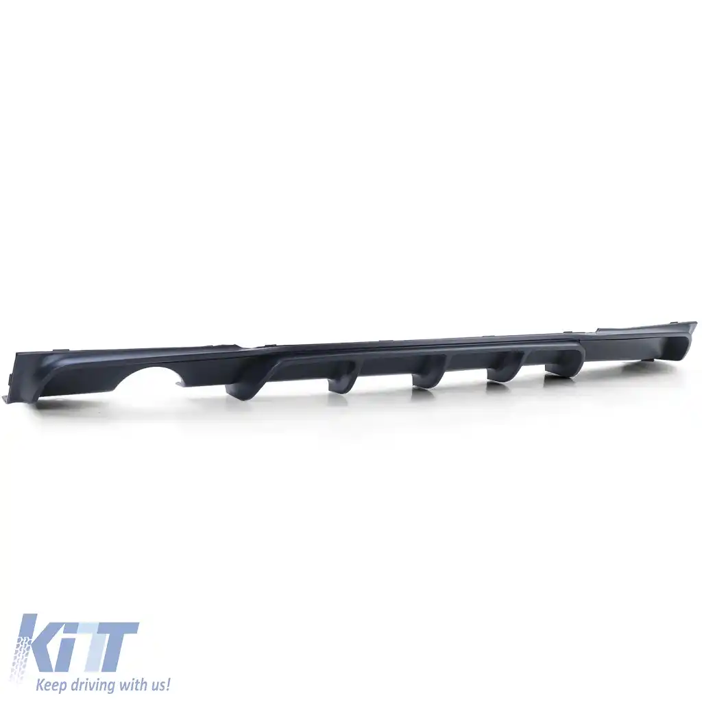 Difuzor spate Performance negru mat, potrivit pentru BMW Seria 3 F30 F31 316 318 320-image-6277344
