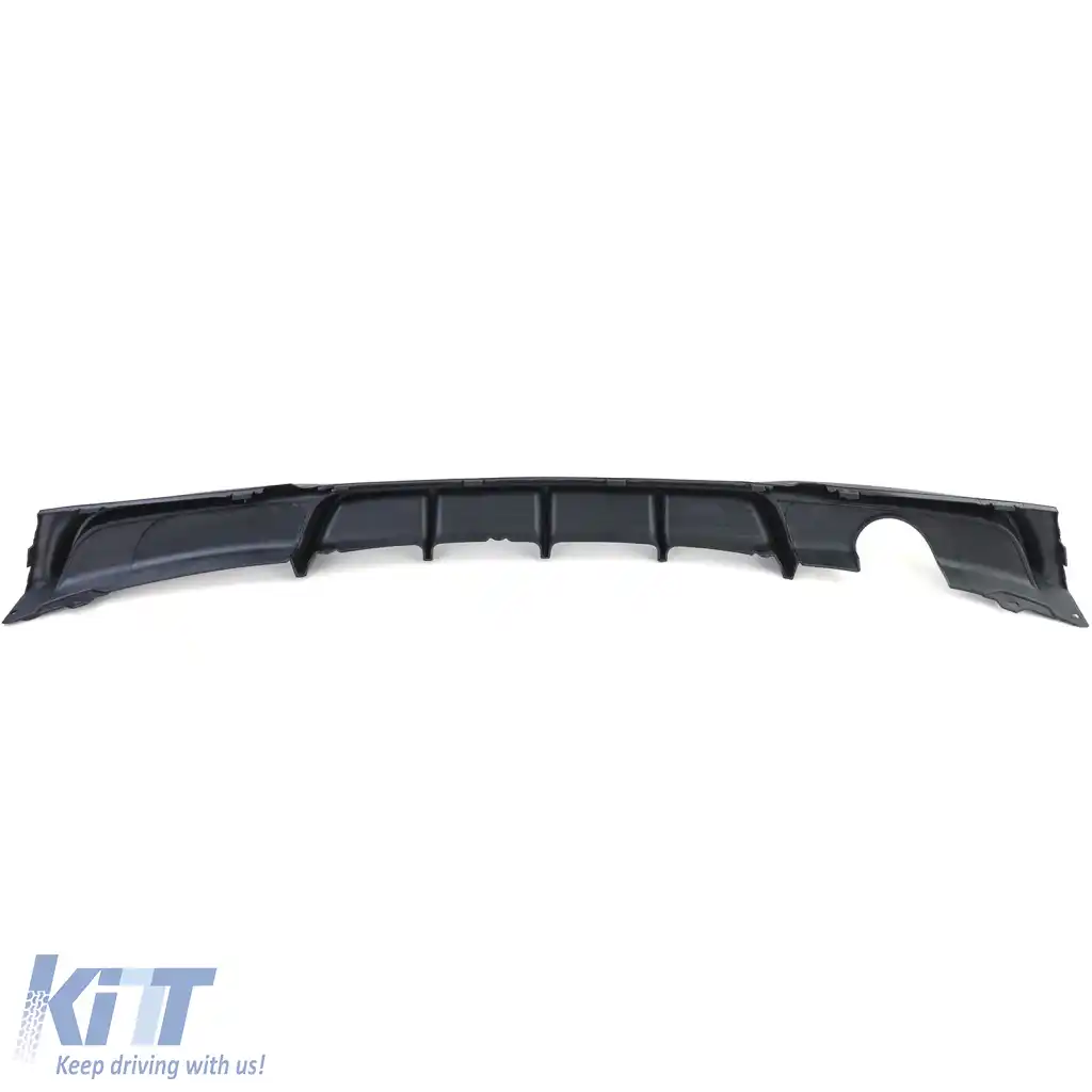 Difuzor spate Performance negru mat, potrivit pentru BMW Seria 3 F30 F31 316 318 320-image-6277348
