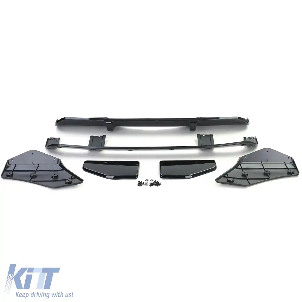 Difuzor spate performant negru lucios potrivit pentru BMW X5 F15 13-18-image-6278276