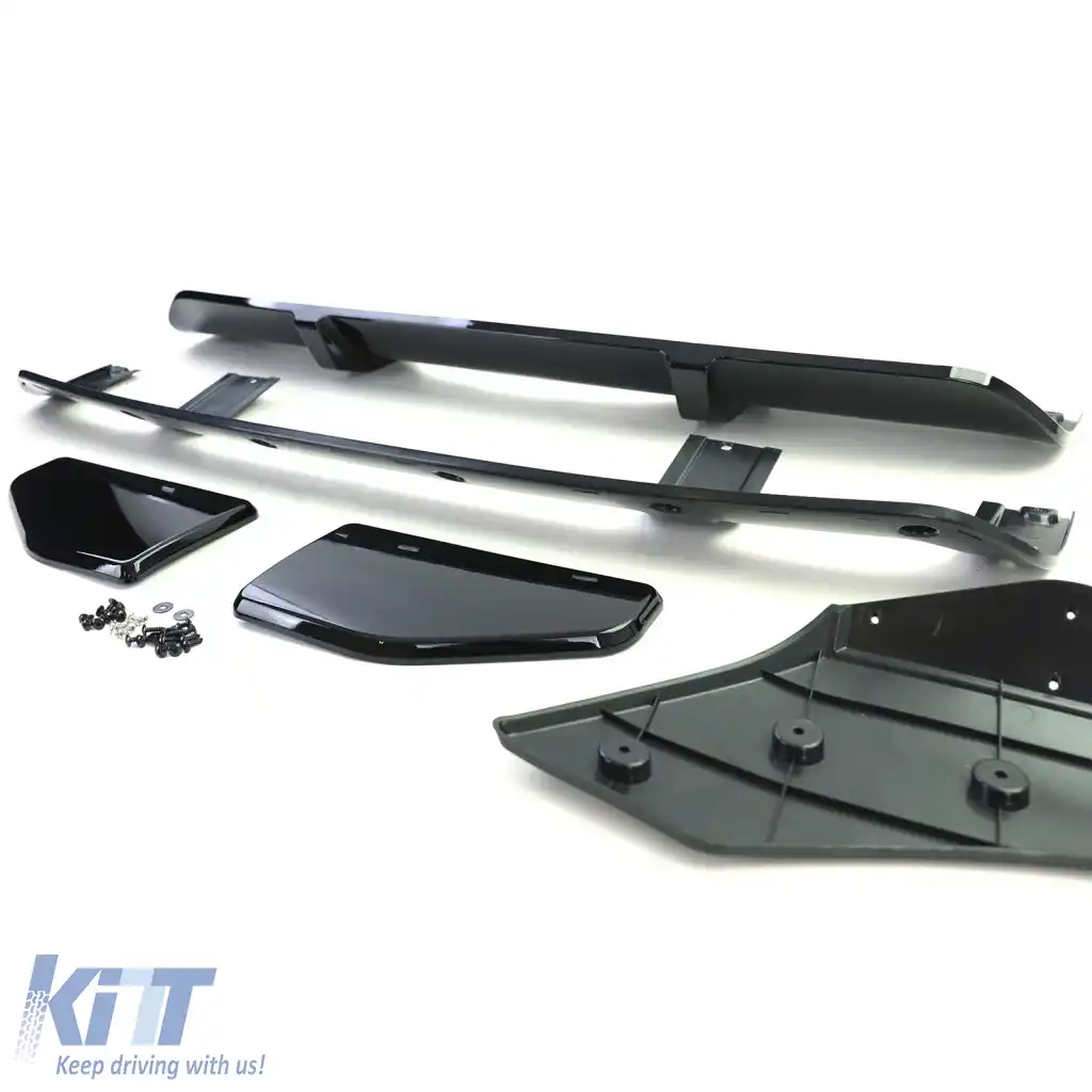 Difuzor spate performant negru lucios potrivit pentru BMW X5 F15 13-18-image-6278280