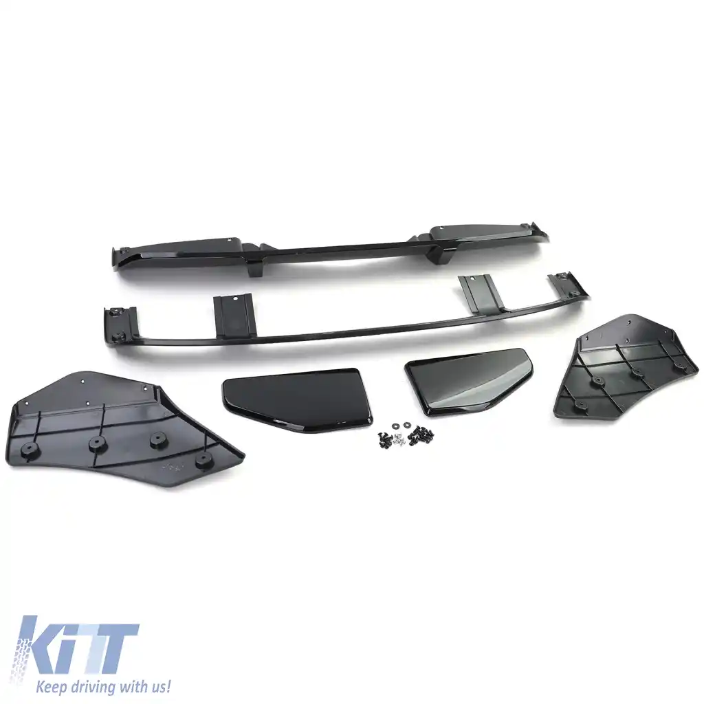 Difuzor spate performant negru lucios potrivit pentru BMW X5 F15 13-18-image-6278281