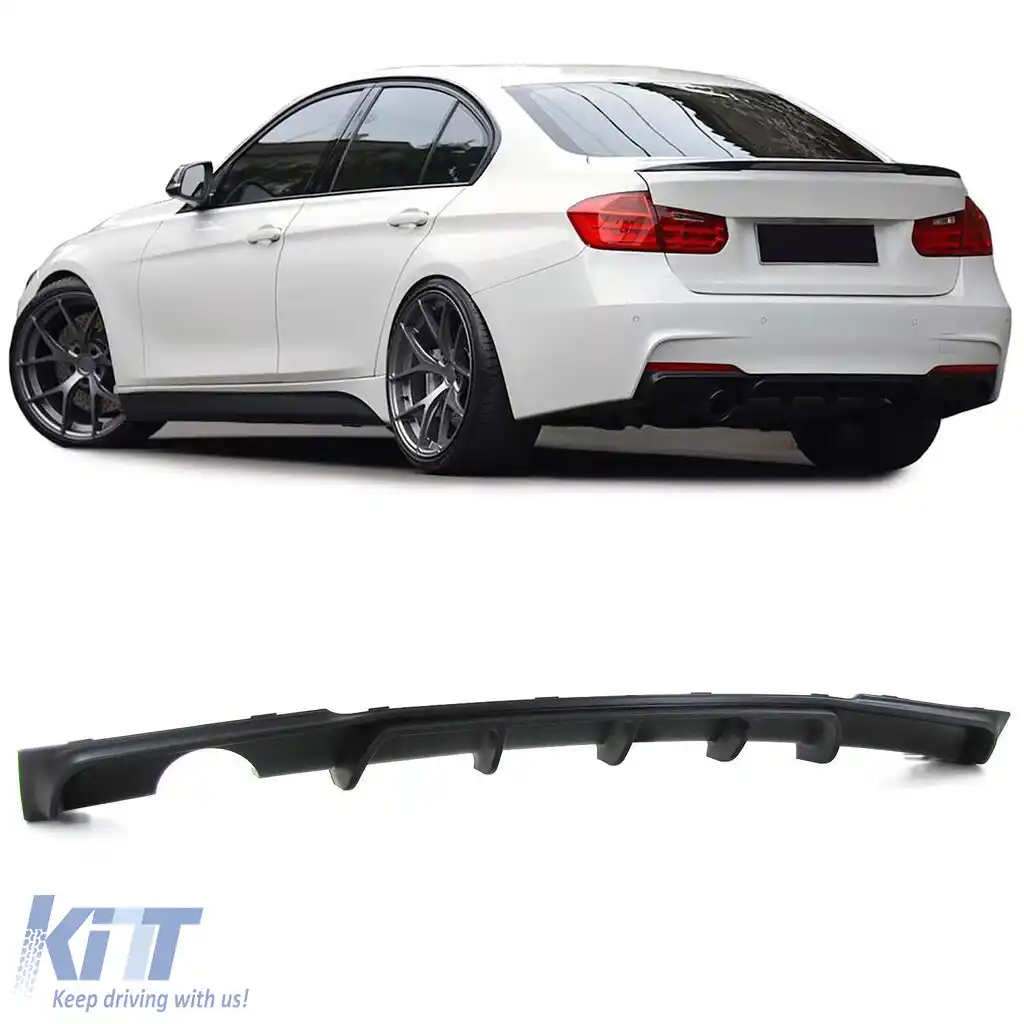 Difuzor spate sport cu aspect de performanță, potrivit pentru BMW Seria 3 F30 F31 316 318 320 11-19