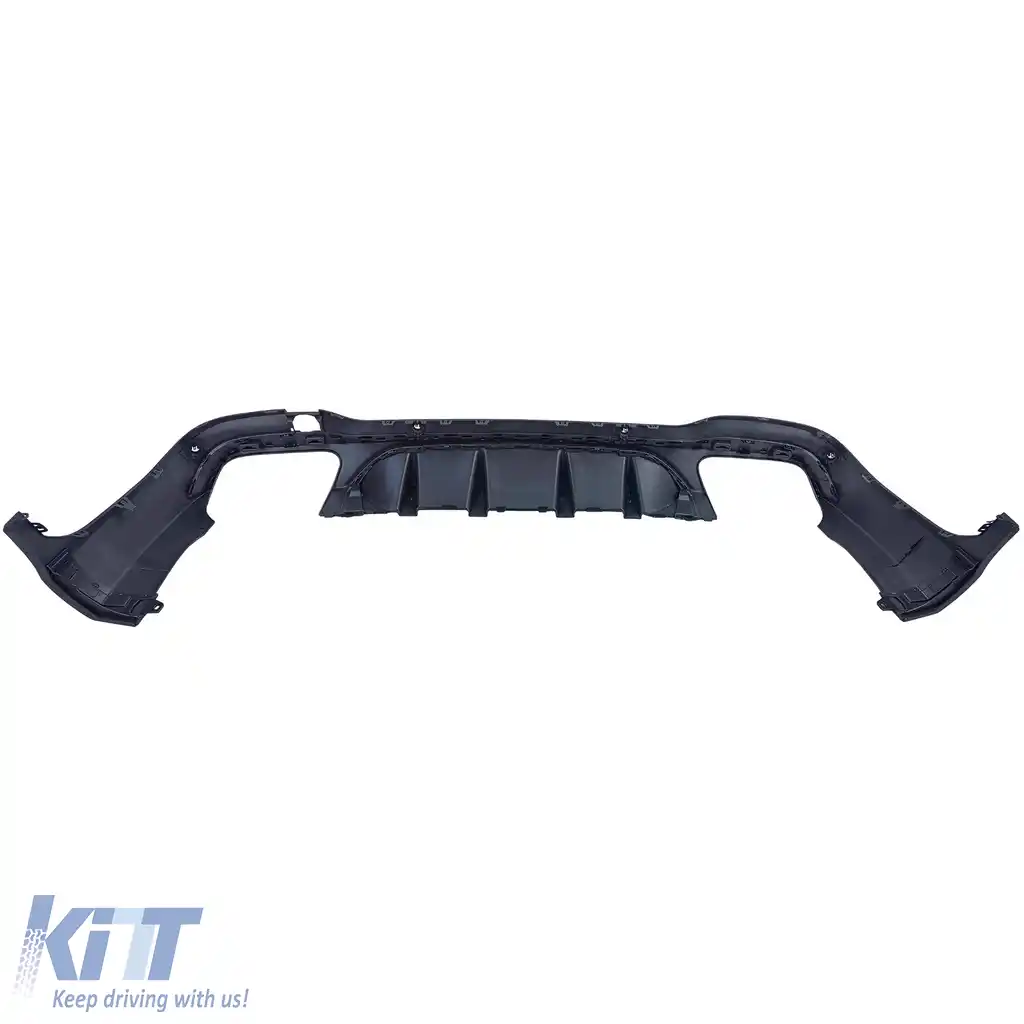 Difuzor spate sport + țevi de eșapament negre, potrivit pentru Mercedes GLC X253 19-22 facelift-image-6257823