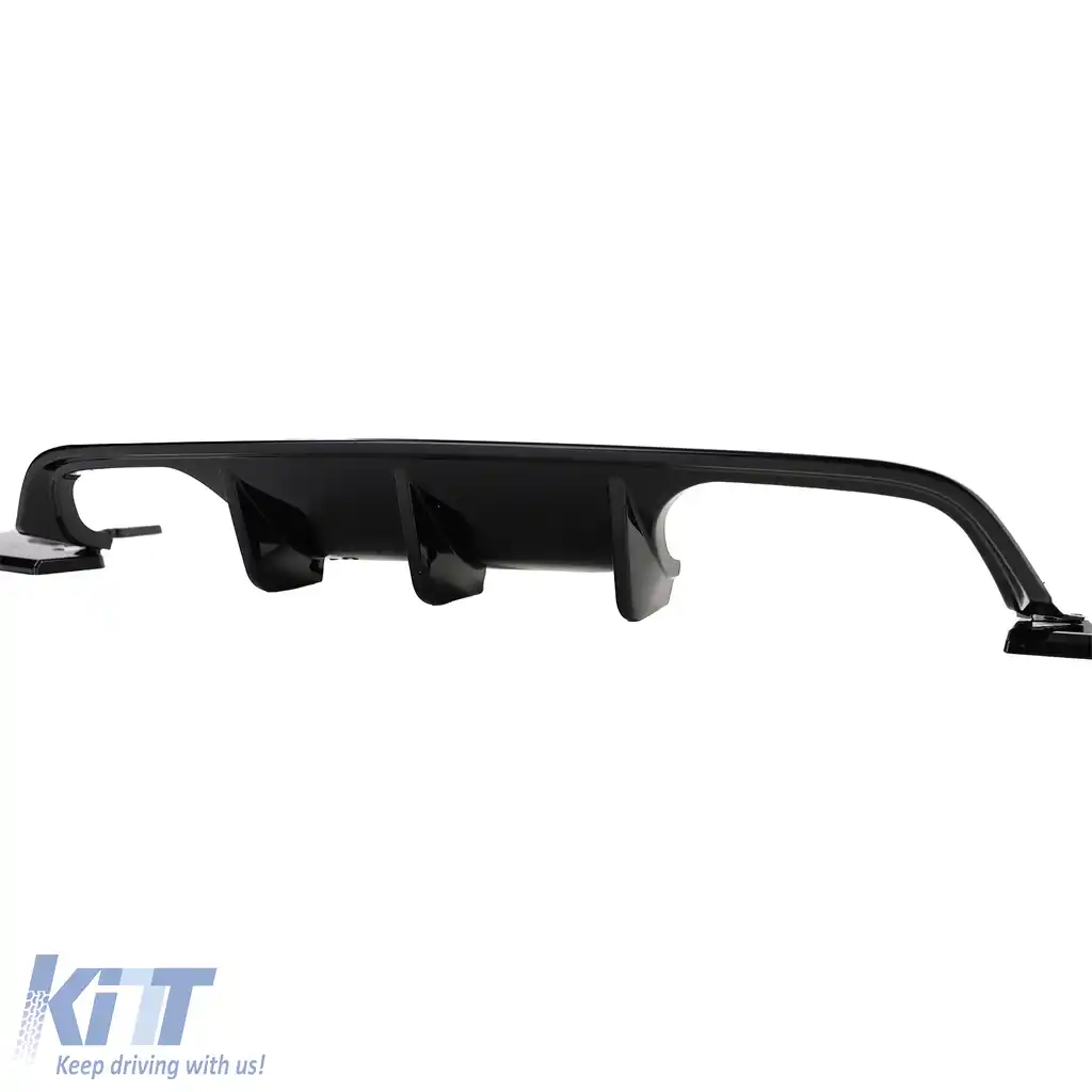 Difuzor spate sport Performance negru lucios potrivit pentru BMW M3 F80 M4 F82 F83-image-6197172