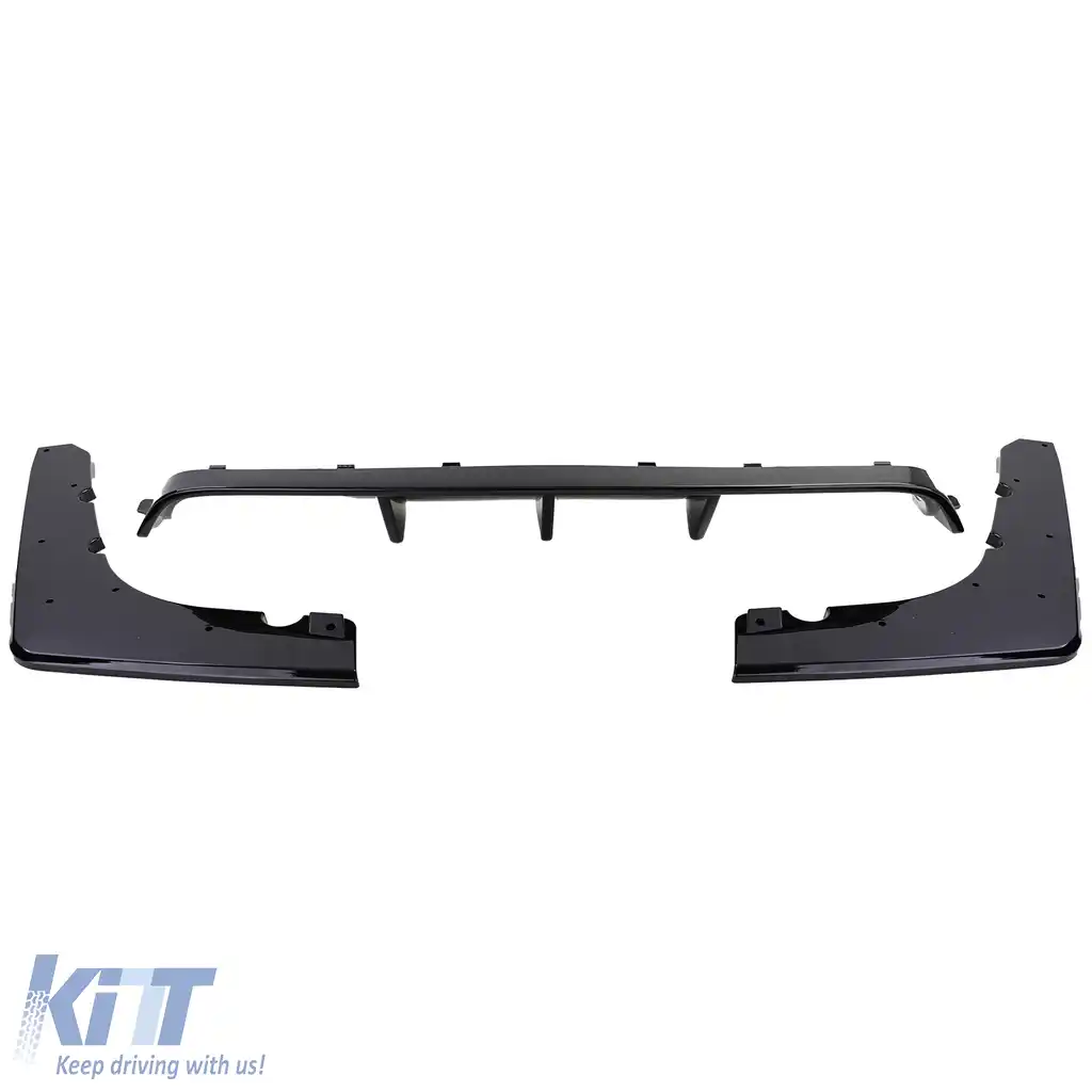 Difuzor spate sport Performance negru lucios potrivit pentru BMW M3 F80 M4 F82 F83-image-6197173