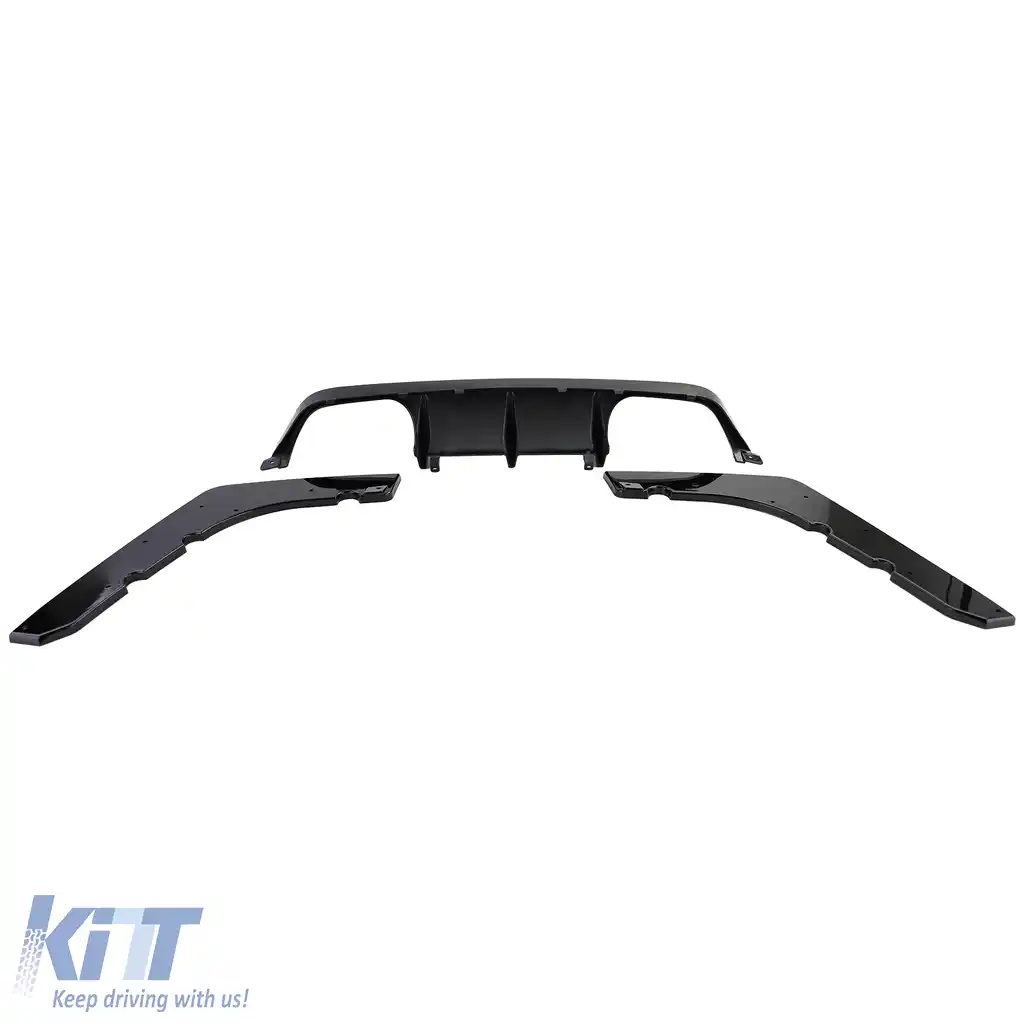 Difuzor spate sport Performance negru lucios potrivit pentru BMW M3 F80 M4 F82 F83-image-6197178
