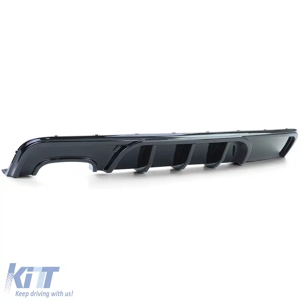Difuzor spate sport Performance negru lucios potrivit pentru BMW Seria 1 E82 E88 07-13-image-6199237