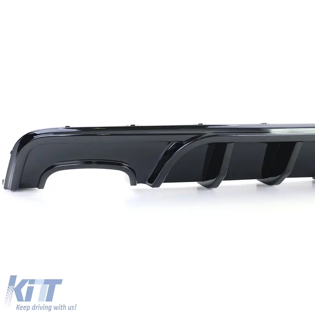 Difuzor spate sport Performance negru lucios potrivit pentru BMW Seria 1 E82 E88 07-13-image-6199239