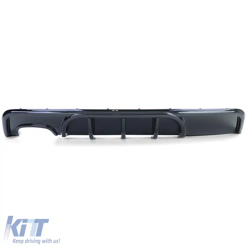 Difuzor spate sport Performance negru lucios potrivit pentru BMW Seria 1 E82 E88 07-13-image-6199240