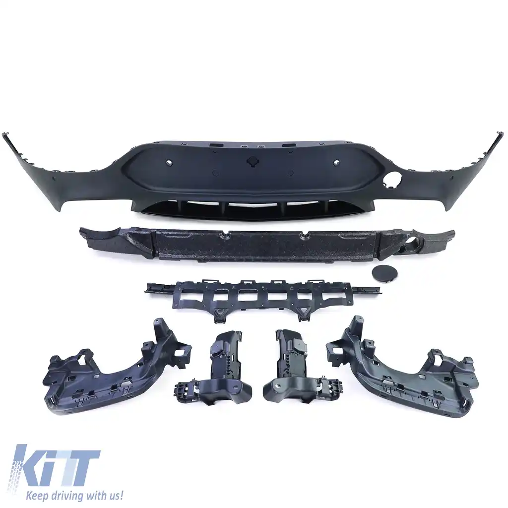 Difuzor spate versiune sport potrivit pentru Mercedes GLC Coupe C253 2016-2019-image-6201846