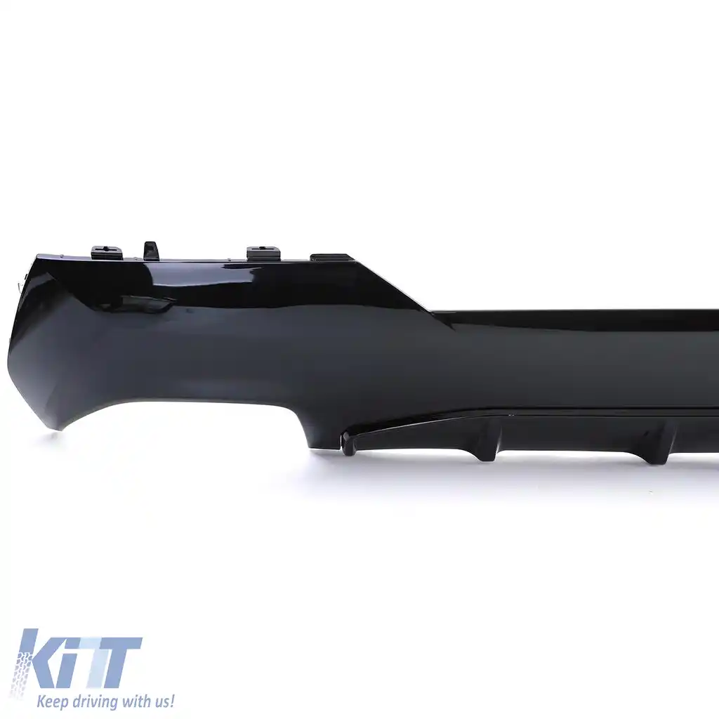 Difuzor sport spate lucios + țevi de eșapament 440 look potrivit pentru BMW Seria 4 G22 G23 420 430-image-6207337