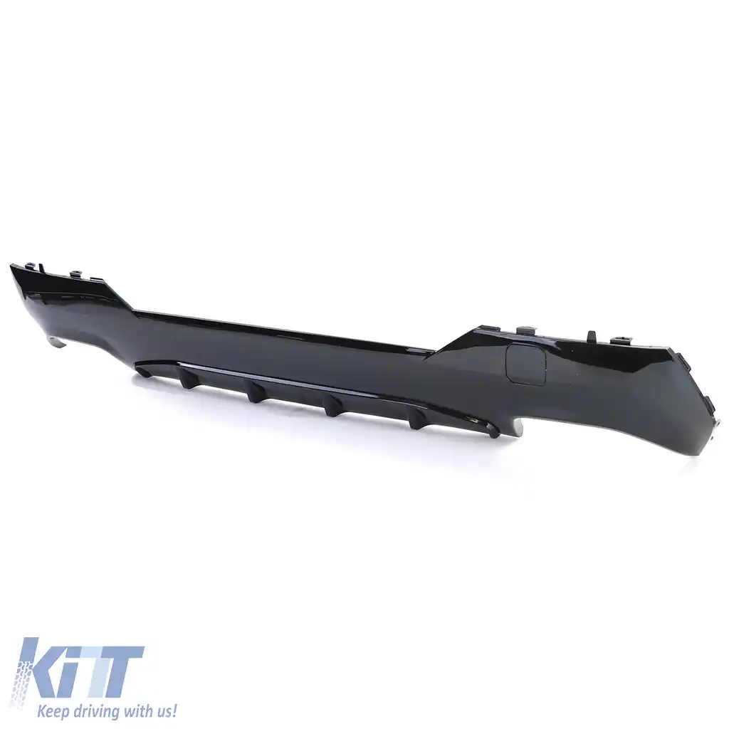 Difuzor sport spate lucios + țevi de eșapament 440 look potrivit pentru BMW Seria 4 G22 G23 420 430-image-6207338