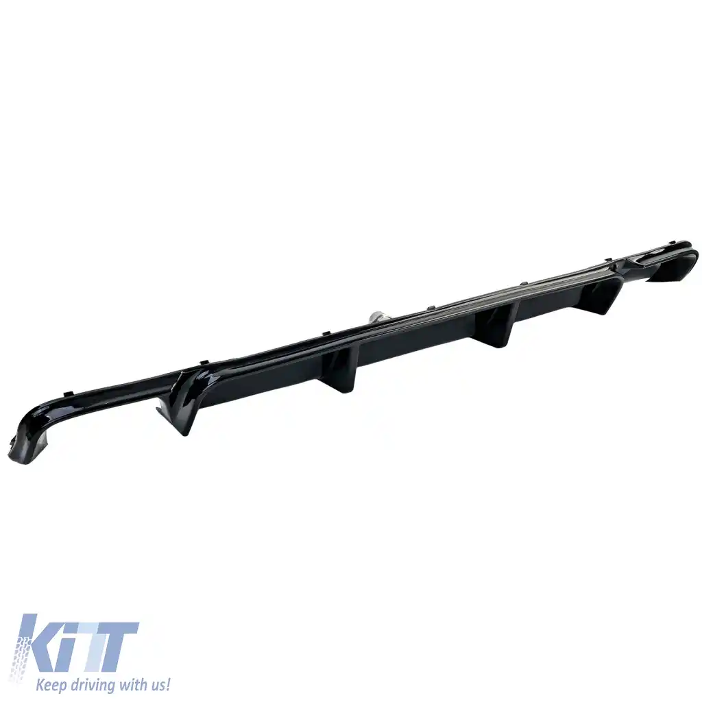 Difuzor sport spate lucios negru, potrivit pentru BMW Seria 5 E39 cu pachet M 1995-2004-image-6278105