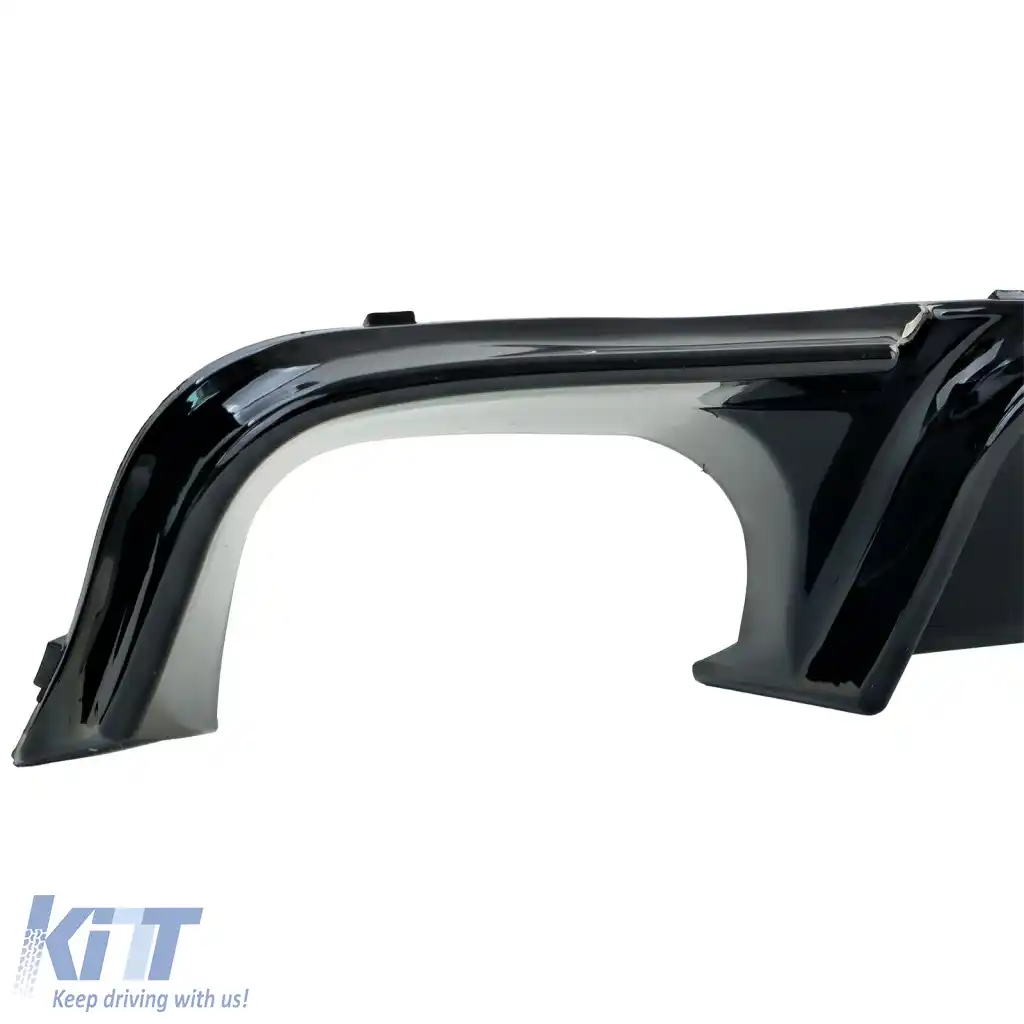 Difuzor sport spate lucios negru, potrivit pentru BMW Seria 5 E39 cu pachet M 1995-2004-image-6278106