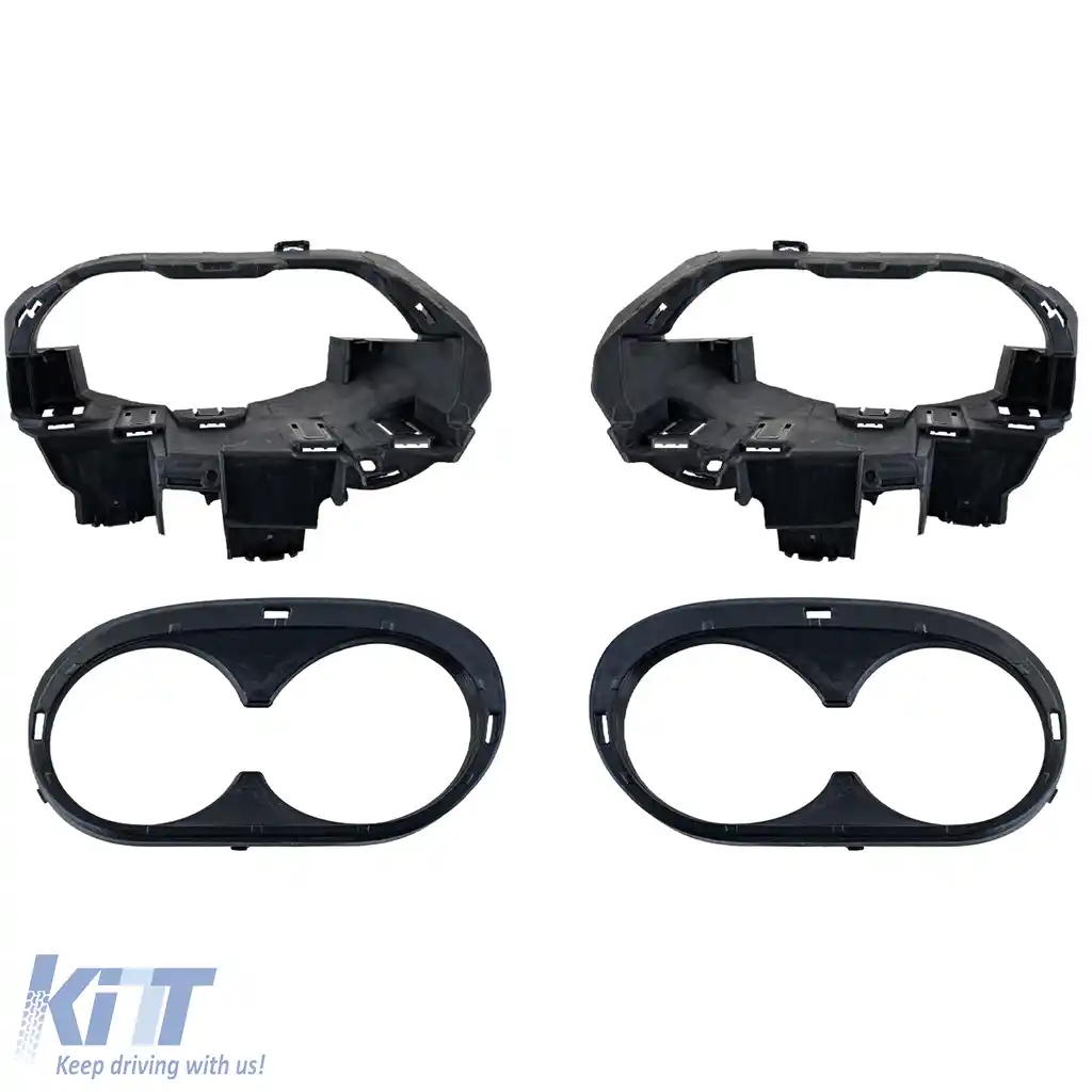 Difuzor sportiv spate cu țevi de eșapament negre, potrivit pentru Mercedes CLA C118 X118 2019-2022-image-6209004